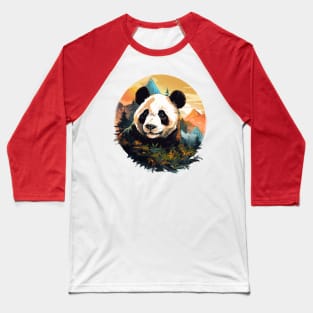 panda Baseball T-Shirt